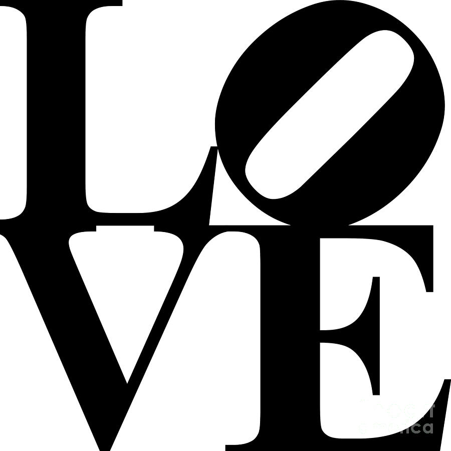 free black and white love clipart - photo #1
