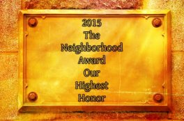 2015 The Neighborhood Award